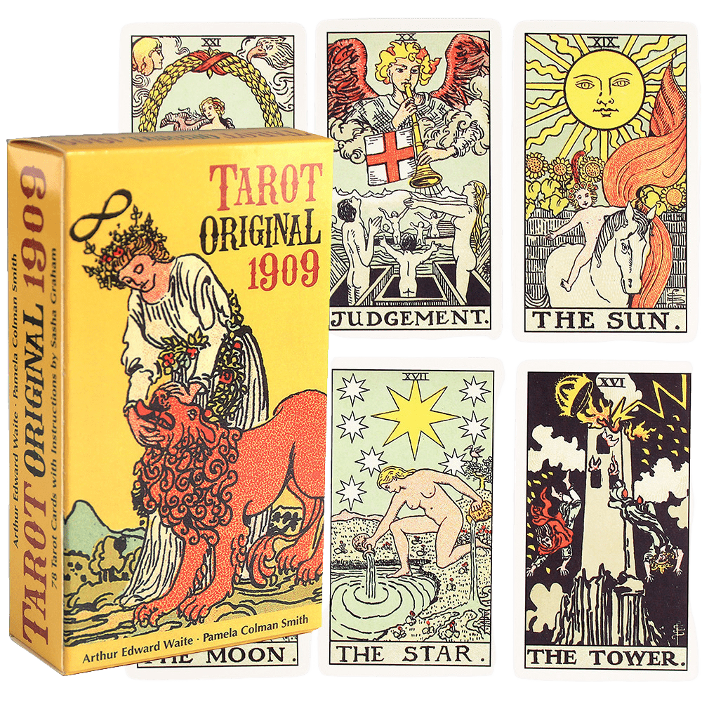 Tarot Original 1909 Vintage Rider Waite Deck - SG STORE